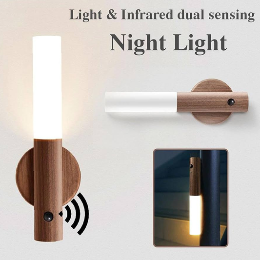 LED Wood USB Night Light