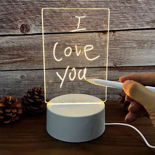 Night Light USB Message Board